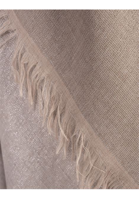Cappa Jacquard In Viscosa Beige FABIANA FILIPPI | SAD275A006L4020000VRU